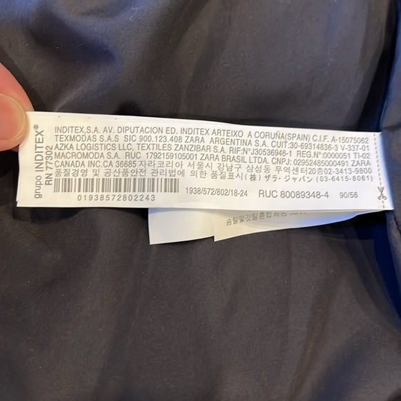 Zara Toddler Down Puffer Jacket EUC 18-24 - Picture 11 of 14